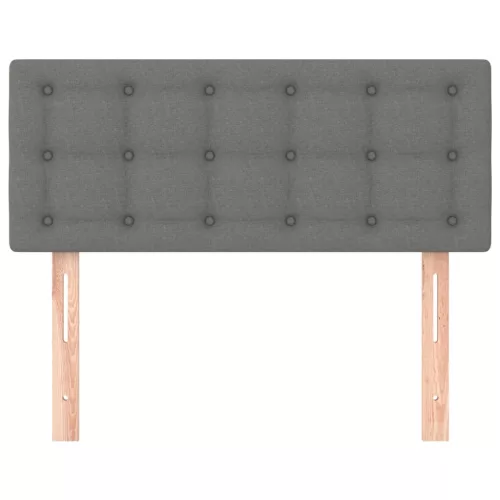  sötétszürke szövet fejtámla 100x5x78/88 cm