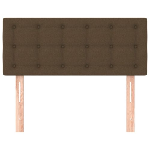  sötétbarna szövet fejtámla 100x5x78/88 cm