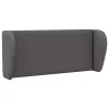  Fejtámla Fül Homályos Szürke 40 x 23 x 6 cm PVC