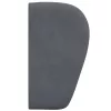  Fejtámla Fül Homályos Szürke 40 x 23 x 6 cm Bársony