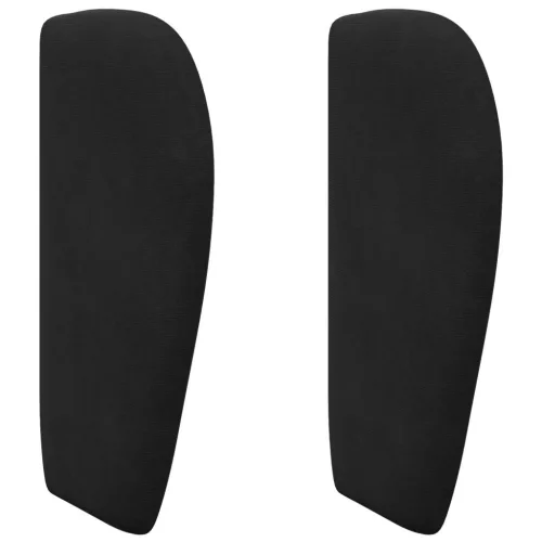  Fejtámla Fül Fekete 40 x 23 x 6 cm Bársony