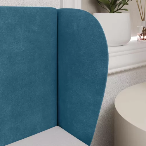  Fejtámla Fül Kék 40 x 23 x 6 cm Bársony