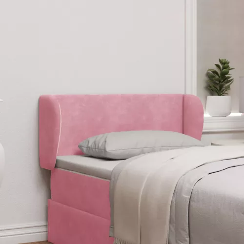  Fejtámla Fül Rózsaszín 40 x 23 x 6 cm Bársony
