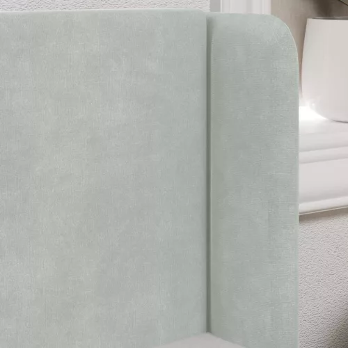  Fejtámla Fül Világosszürke 40,5 x 40,5 x 4 cm Bársony