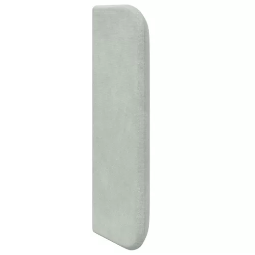  Fejtámla Fül Világosszürke 40,5 x 40,5 x 4 cm Bársony