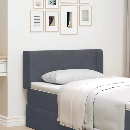  Fejtámla Fül Szürke 40,5 x 40,5 x 4 cm Bársony