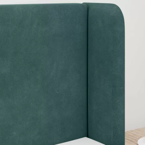  Fejtámla Fül Zöld 40,5 x 40,5 x 4 cm Bársony