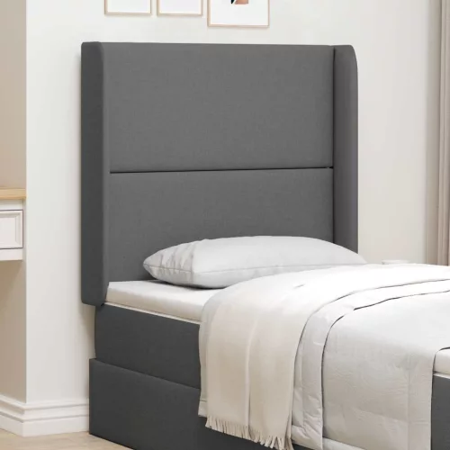  Fejtámla Fül Szürke 80 x 16 x 4 cm szövet