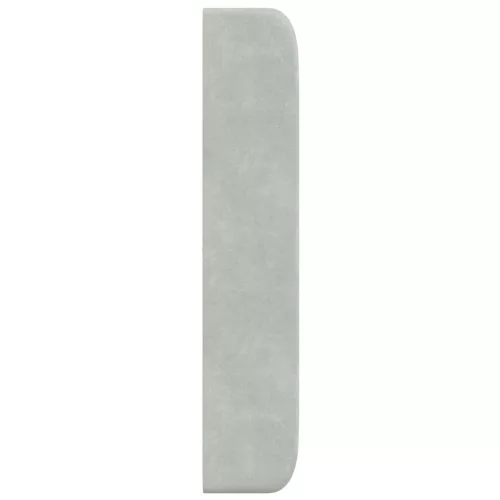  Fejtámla Fül Világosszürke 80 x 16 x 4 cm Bársony