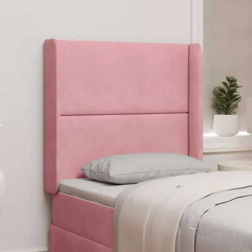  Fejtámla Fül Rózsaszín 80 x 16 x 4 cm Bársony
