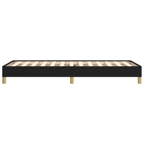  ágykeret matrac nélkül fekete 90x190 cm szövet