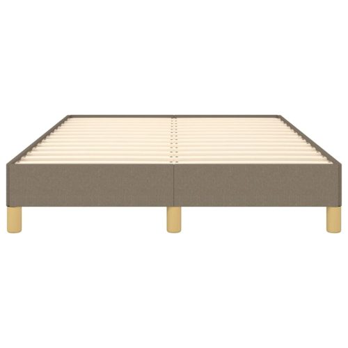  tópszínű szövet ágykeret matrac nélkül 120x200 cm