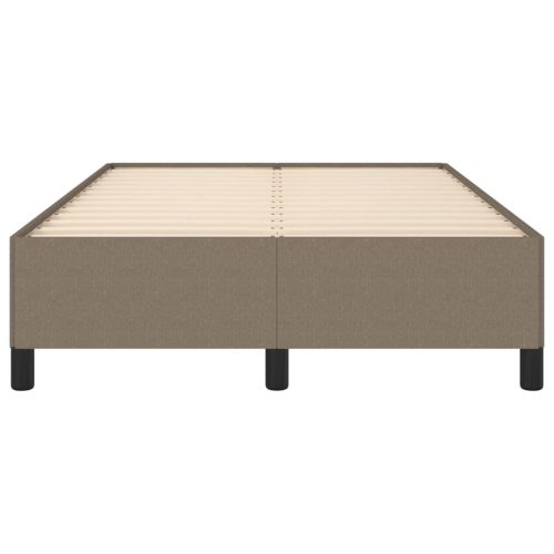  tópszínű szövet ágykeret matrac nélkül 120x200 cm