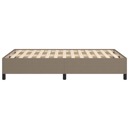  tópszínű szövet ágykeret matrac nélkül 120x200 cm