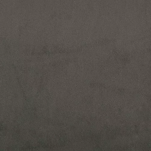  sötétszürke bársony ágykeret matrac nélkül 140x200 cm