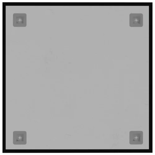  fekete falra szerelhető edzett üveg mágnestábla 40 x 40 cm 