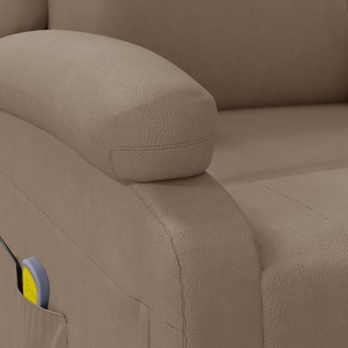  kávészínű műbőr masszázsfotel