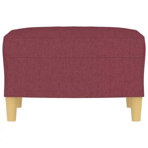  bordó szövet lábzsámoly 60 x 50 x 41 cm