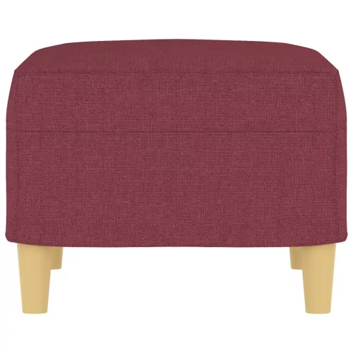  bordó szövet lábzsámoly 60 x 50 x 41 cm