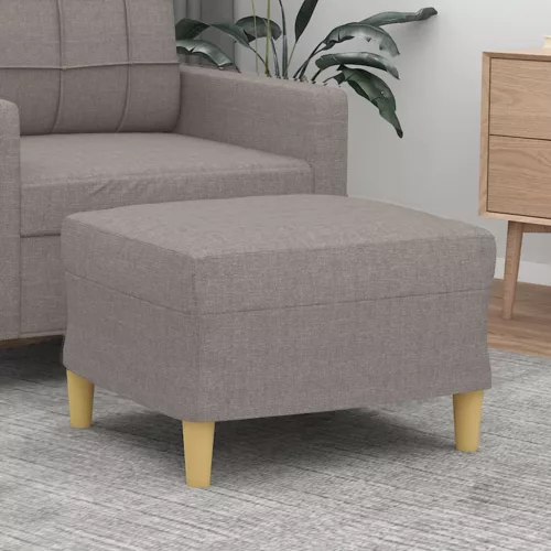  tópszínű szövet lábzsámoly 60 x 50 x 41 cm