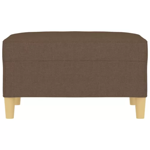  barna szövet lábzsámoly 70 x 55 x 41 cm