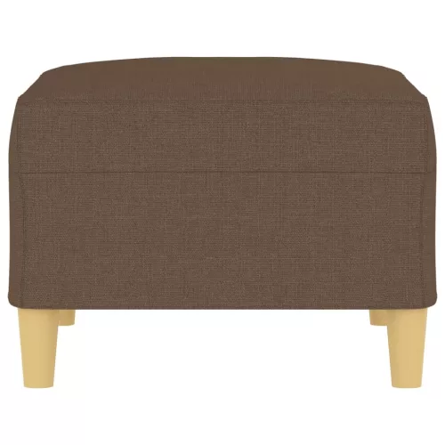  barna szövet lábzsámoly 70 x 55 x 41 cm