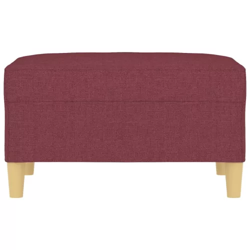  bordó szövet lábzsámoly 70x55x41 cm