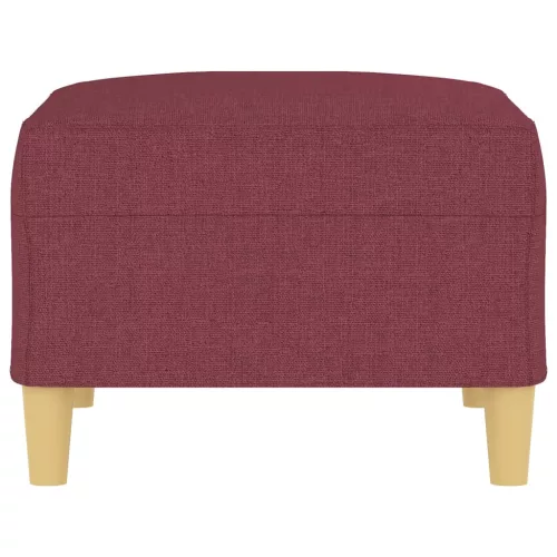  bordó szövet lábzsámoly 70x55x41 cm