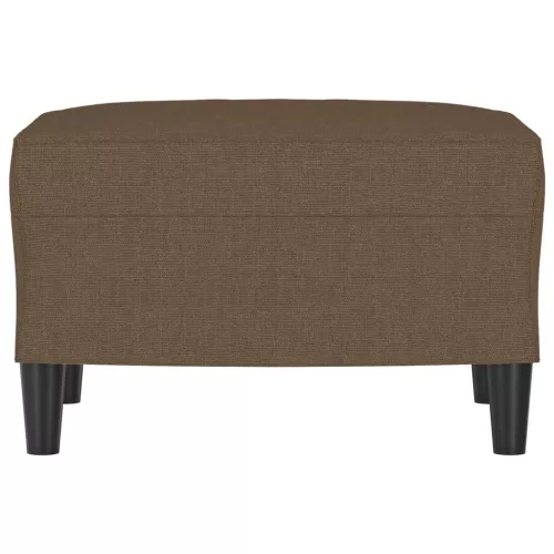  barna szövet lábzsámoly 60 x 50 x 41 cm