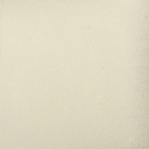  krémszínű műbőr lábzsámoly 60 x 50 x 41 cm