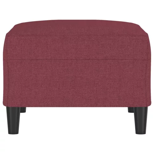  bordó szövet lábzsámoly 70x55x41 cm