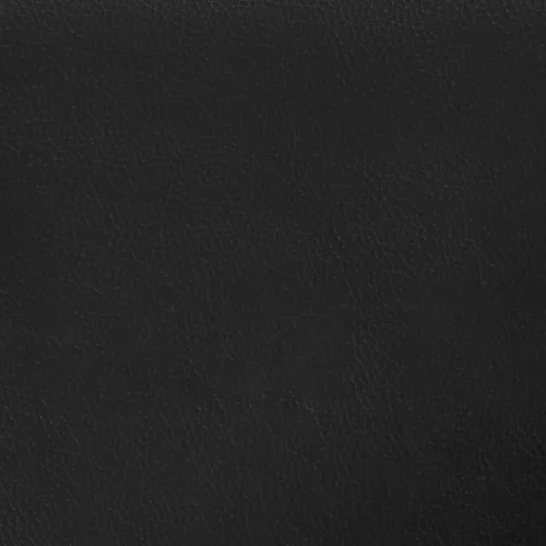  fekete műbőr lábzsámoly 70x55x41 cm