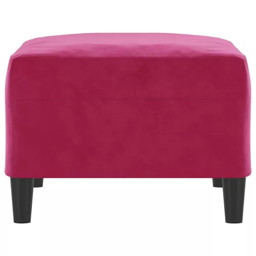  bordó bársony lábzsámoly 70x55x41 cm