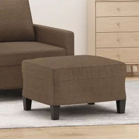  barna szövet lábzsámoly 60 x 50 x 41 cm