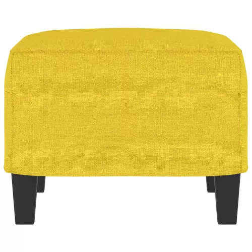  világossárga szövet lábzsámoly 60 x 50 x 41 cm