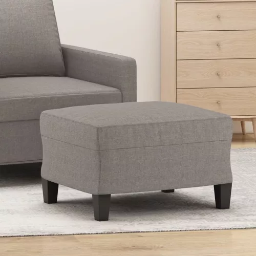  tópszínű szövet lábzsámoly 60 x 50 x 41 cm