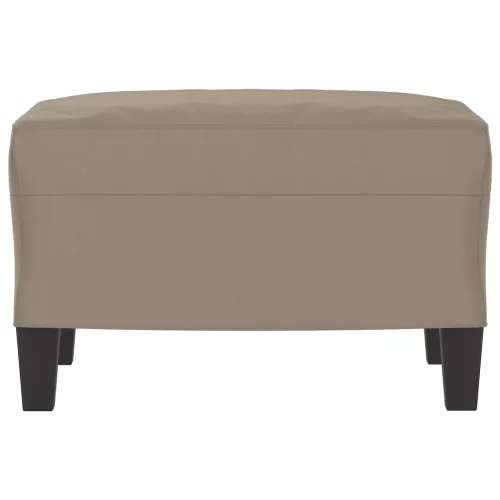  tópszínű mikroszálas szövet lábzsámoly 60 x 50 x 41 cm