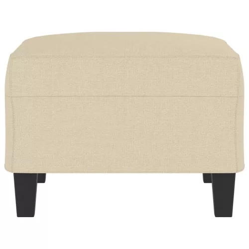  krémszínű szövet lábzsámoly 70x55x41 cm