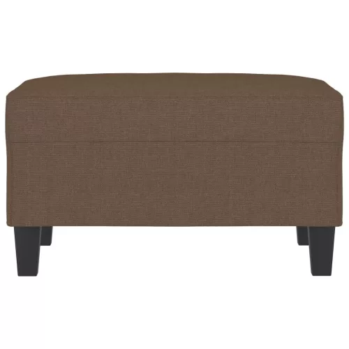  barna szövet lábzsámoly 70 x 55 x 41 cm