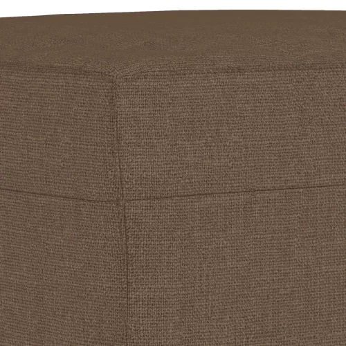  barna szövet lábzsámoly 70 x 55 x 41 cm