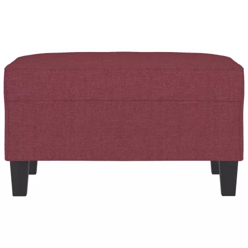  bordó szövet lábzsámoly 70x55x41 cm