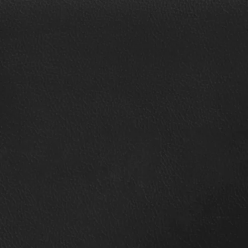  fekete műbőr lábzsámoly 70x55x41 cm