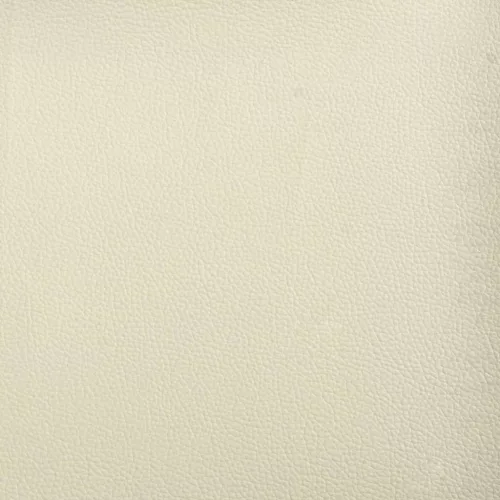  krémszínű műbőr lábzsámoly 70x55x41 cm