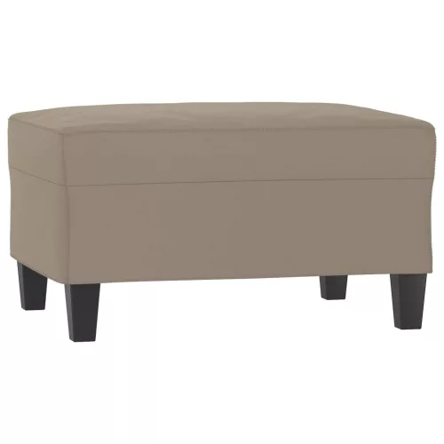  tópszínű mikroszálas szövet lábzsámoly 70 x 55 x 41 cm