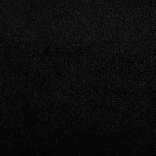  fekete mikroszálas szövet lábzsámoly 70 x 55 x 41 cm