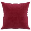  2 db bordó bársony díszpárna 40 x 40 cm