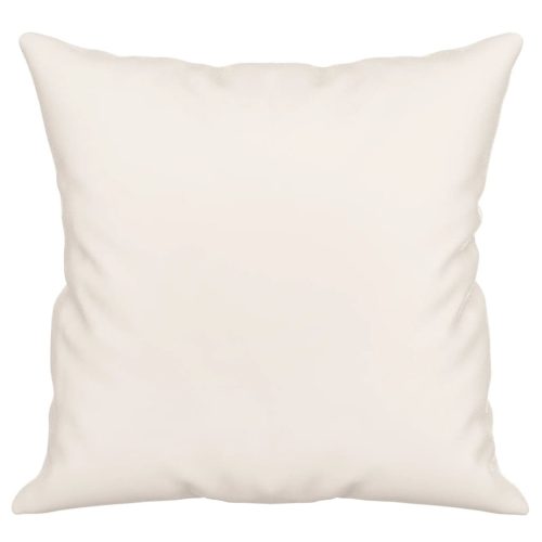  2 db bézs mikroszálas díszpárna 40 x 40 cm