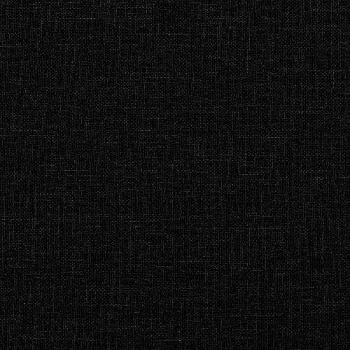  2 db fekete szövet díszpárna Ø15 x 50 cm