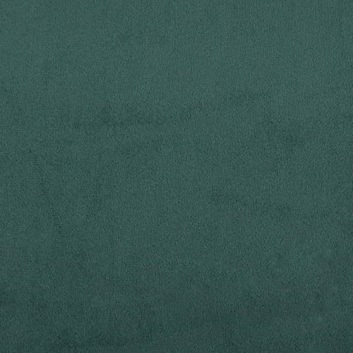  2 db sötétzöld bársony díszpárna Ø15x50 cm