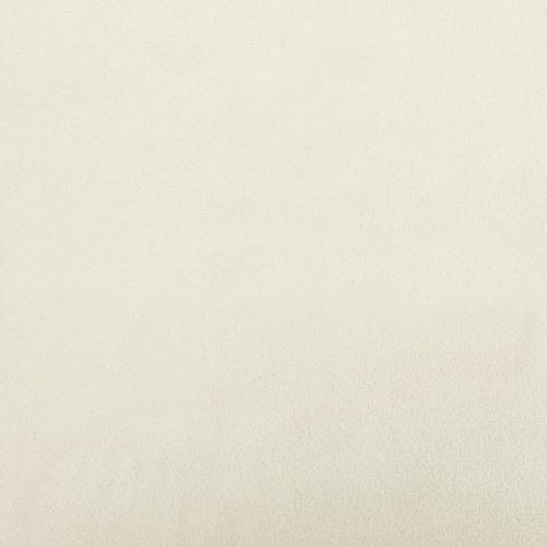  2 db krémszínű bársony díszpárna Ø15x50 cm